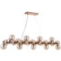 Italux CABELLA PND-5252-A-25-GD-CGN Suspension lumineuse 25x28W/G9 IP20