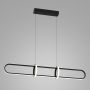 Italux CERRILA PND-29772750-1A-BK Hanglamp 1x31,2W/LED 3000K 1300LM IP20