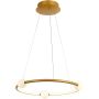 Italux LOZANNA PND-20112035-1A-GD Suspension lumineuse 3+1x36W/LED 3000K 2100LM IP20