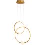 Italux LOZANNA PND-20112035-2B-GD Suspension lumineuse 2+2x44,8W/LED 3000K 2420LM IP20