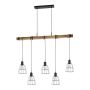 Italux PONTE PND-4290-5-L Suspension lumineuse 5x60W/E27