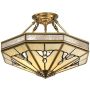 Endon GLADSTONE SN03P46 Plafondlamp 4x60W/E27
