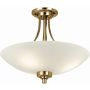 Endon WELLES WELLES-3AB Lampe de plafond 3x60W/E27 IP20