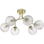 Dar Lighting YISKA YIS6435 Lampe de plafond 6x40W/G9