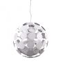 Italux MAILONE AD20180/6 WH+SILV Suspension lumineuse 6x40W/E14