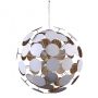 Italux MAILONE AD20180/6B WH+GD Suspension lumineuse 6x40W/E14