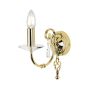 Elstead Lighting AEGEAN AG1-POL-BRASS Wandlamp 1x60W/E14