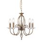 Elstead Lighting AEGEAN AG5-AGED-BRASS Lustre 5x60W/E14