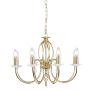 Elstead Lighting AEGEAN AG8-POL-BRASS Kroonluchter 8x60W/E14