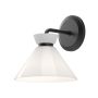 Elstead Lighting Halston ALM-HALSTON-1WB-BK Wandlamp 1x40W/E14 IP20