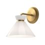 Elstead Lighting Halston ALM-HALSTON-1WB-GD Applique murale 1x40W/E14 IP20