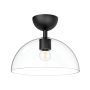 Elstead Lighting Jude ALM-JUDE-SF-MB-CL Plafondlamp 1x60W/E27 IP20