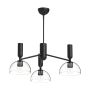 Elstead Lighting Jude ALM-JUDE3-MB-CL Lustre 3x60W/E27 IP20