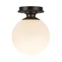 Alora Mood Otis ALM-OTIS-F-MB-OP Lampe de plafond 1x40W/E27 ip44
