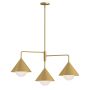 Elstead Lighting Remyck ALM-REMYCK3-GD Kroonluchter 3x60W/E27 IP20