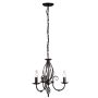 Elstead Lighting ARTISAN ART3-BLACK Lustre 3x60W/E14