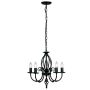Elstead Lighting ARTISAN ART5-BLACK Kroonluchter 5x60W/E14