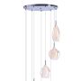 AZzardo AMBER MILANO AZ4014 Suspension lumineuse 9x40W/G9 IP20