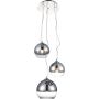 AZzardo SILVER BALL AZ4750 Suspension lumineuse 3x40W/E27