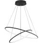 Milagro ORION BLACK ML508 Hanglamp 2x53W/LED 3710LM