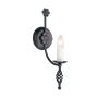 Elstead Lighting BELFRY BY1-BLACK Wandlamp 1x60W/E14