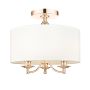 Cosmolight ABU DHABI C03480AU-WH Lampe de plafond 3x40w/E14 IP20