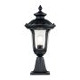 Elstead Lighting Chicago CC3-S-BK Vloerlamp 1x60W/E27 IP44