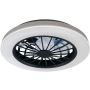 Polux GHANA 341303 Ventilateur 3000K-4000K-6500K 3200lm ip20