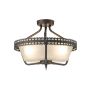Elstead Lighting CROWN CROWN-SF Plafondlamp 3x60W/E27