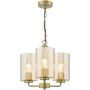 Dar Lighting Daylin DAY0335 Lustre 3x60w/E27 ip20