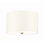 Designer’s Lightbox Fletcher DL-FLETCHER14-3LT-IV-AB Plafondlamp 3x60W/E27