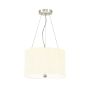 Designer’s Lightbox Pearce DL-PEARCE14-3LT-IV-PC Suspension lumineuse 3x60W/E27