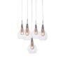 AZzardo ELEKTRA 5 AZ1690 Suspension lumineuse 5x40W/G9 IP20