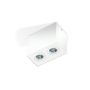 AZzardo ELOY 2 AZ1353 Opbouwspot 2x50W/GU10
