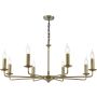 Dar Lighting Favian FAV0863 Kroonluchter 8x40w/E14