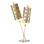 Flambeau NETTLE FB-NETTLELUX-G-TL Lampe de table 2x60W/E27