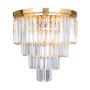 Zuma Line AMEDEO FC17106/4+1-GLD Plafonnier 5x40W/E14