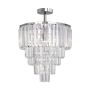 Zuma Line AMEDEO FC17106/6+3+1-CHROME+CL Plafondlamp 10x40W/E14 IP20