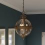 Feiss ADAMS FE-ADAMS-3P-BRZ Hanglamp 3x60W/E14