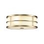 Feiss Fusion FE-FUSION-F-PNBR Plafondlamp 3x40W/E27