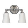 Feiss HUGUENOT LAKE FE-HUGOLAKE2BATH Wandlamp 2x40W/G9 IP44