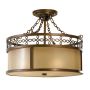 Feiss JUSTINE FE-JUSTINE-SF Plafondlamp 3x60W/E27