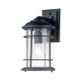 Feiss Lighthouse FE-LIGHTHOUSE2-M-BLK Applique murale 1x60W/E27 IP44