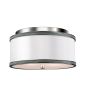 Feiss PAVE FE-PAVE-F-S Plafondlamp 2x60W/E27