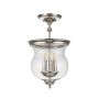 Feiss Pickering Lane FE-PICKERING-LANE-SF-PN Plafondlamp 3x40 W/E14