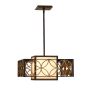 Feiss REMY FE-REMY-P-B Hanglamp 1x60W/E27