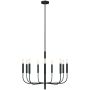 Generation Lighting Brianna FE-BRIANNA9-BK Lustre 9x60W/E14
