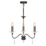 Elstead Lighting FINSBURY PARK FP3-OLD-BRZ Kroonluchter 3x60W/E14