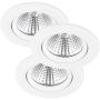 Nordlux FREMONT 47580101 Ingebouwde downlight 2700K 345LM IP23