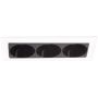 Maxlight X-LINE H0134 Spot encastré 3x4w/led 3000k 280lm ip20